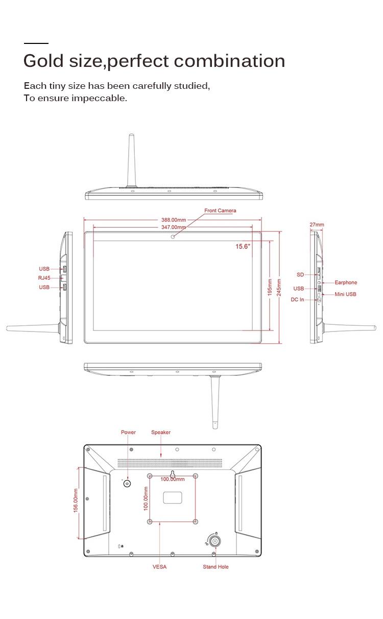 Android Tablet With LCD Display